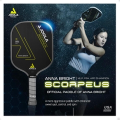 (Đã qua sử dụng) - Vợt Pickleball JOOLA chính hãng | Joola Anna Bright Scorpeus CFS 14mm | JapanSport