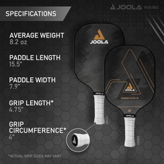Vợt Pickleball JOOLA chính hãng | Essentials series FS 12mm | JapanSport