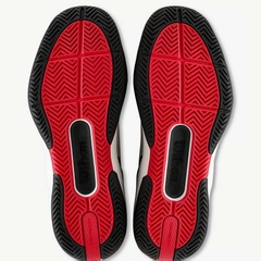 Giày Tennis Wilson Nam Chính hãng - Rush Pro 5 Jr  - Màu Trắng/Đen/Đỏ | JapanSport WRS338780