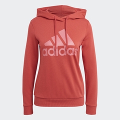 Áo Khoác Adidas Chính hãng - Essentials Relaxed Logo Hoodie - Đỏ | JapanSport GM5521