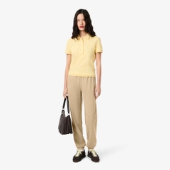 Quần Dài Lacoste Chính hãng - Embossed Logo Fleece Pants - Màu Be | JapanSport XF0353-51-02S