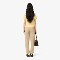 Quần Dài Lacoste Chính hãng - Embossed Logo Fleece Pants - Màu Be | JapanSport XF0353-51-02S