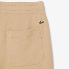 Quần Dài Lacoste Chính hãng - Embossed Logo Fleece Pants - Màu Be | JapanSport XF0353-51-02S