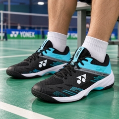 Giày Yonex Chính hãng - POWER CUSHION CASCADE ACCEL WIDE - Màu Đen/Xanh | JapanSport SHBCA1W-381