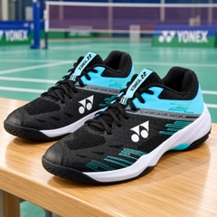 Giày Yonex Chính hãng - POWER CUSHION CASCADE ACCEL WIDE - Màu Đen/Xanh | JapanSport SHBCA1W-381