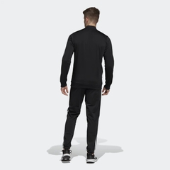 Bộ thể thao Adidas Chính Hàng - 3-Stripe Tracksuit Nam - Đen | JapanSport DV2448
