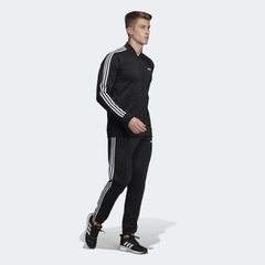 Bộ thể thao Adidas Chính Hàng - 3-Stripe Tracksuit Nam - Đen | JapanSport DV2448