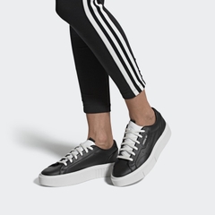 Giày nữ Adidas Chính Hãng - Sleek Super W - Đen | JapanSport EE4519