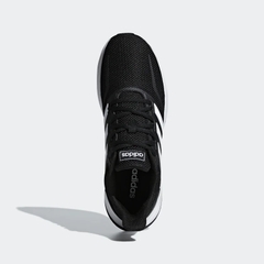 Giày chạy Adidas Nam Chính Hãng - FalconRun - Black/White | JapanSport - F36199