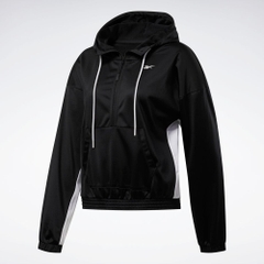 Bộ thể thao Reebok Chính hãng - Linear Logo Hoodie Track Suit - Đen | JapanSport FT0918