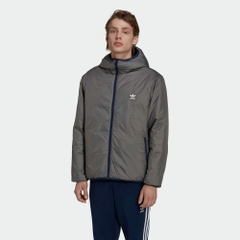 Áo Khoác Adidas Nam Chính Hãng - PADDED REVERSIBLE JACKET - Xanh | JapanSport HM2462