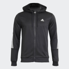 Áo Khoác Adidas Nam Chính Hãng - BASIC 3-STRIPES TRICOT TRACKSUIT - Đen | JapanSport IC6767
