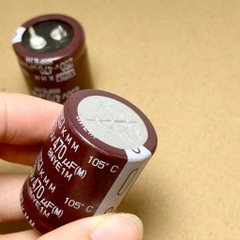 Tụ điện hóa 470uF 250V 470uF 250V470uF chính hãng NCC 25x35mm KMM 105C