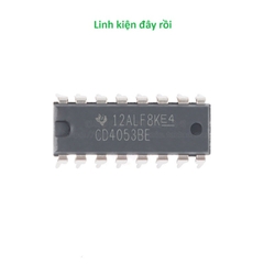 CD4053 CD4053BE HCF4053 HCF4053BE DIP-16 chính hãng