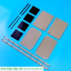 Trọn bộ tấm chắn bụi nắp bảo vệ bụi vỏ nhựa máy lập trình Brother 326G 311G