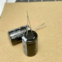 5 cái tụ điện hóa 10uF 450v 10uF450V ±20% kích thước 13x21mm