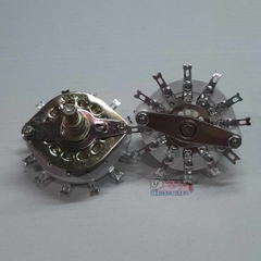 Công tắc xoay 1*11 chế độ 12 bánh răng có định vị chuyển đổi trạng thái