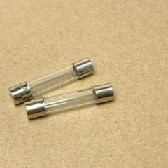 10 cái cầu chì ống thủy tinh 250V 0.5A kích thước 6x30mm