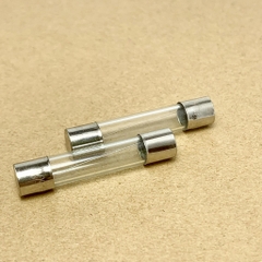 5 cái cầu chì ống thủy tinh 250V 10A kích thước 6x30mm