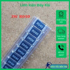 10 cái điện trở SMD 3W 2512 R050 0.050R 50mR 0.02R R020 R030 0.030R R040 0.040R
