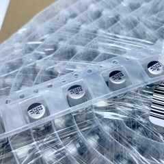 10 cái tụ nhôm SMD 22uF 25V 22uF25V kích thước 5x5.4mm