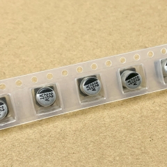 10 cái tụ nhôm SMD 22uF 25V 22uF25V kích thước 5x5.4mm