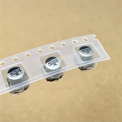 10 cái tụ nhôm SMD 22uF 25V 22uF25V kích thước 5x5.4mm