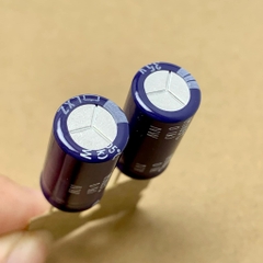 4 cái tụ điện hóa 470uF 35V 35V470uF chính hãng Nippon LXZ xanh dương 10x20mm