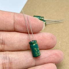 10 cái tụ điện hóa 47uF 50V 47uF50V 6.3x12mm xanh lá