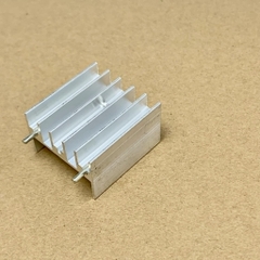 Tản nhiệt 25x24x16mm ZIP15 TDA7294 L298 LM1876TF và TRIODE chuyên dụng khác