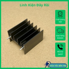 Tản nhiệt 25x24x16mm ZIP15 TDA7294 L298 LM1876TF và TRIODE chuyên dụng khác