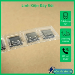 Jack rắc cổng sạc điện thoại 3.1 Ổ cắm SMD USB-3.1 Type-C giao diện truyền 6P HD cái 4 chân cố định 2 chiều