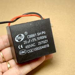 Tụ điện vuông CBB61 hãng Senju 450VAC từ 1uF đến 20uF