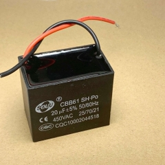 Tụ điện vuông CBB61 hãng Senju 450VAC từ 1uF đến 20uF