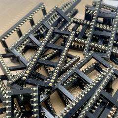 Đế cắm IC 40 chân DIP-40 40P 40PIN 50x18mm chân đồng hàng tốt