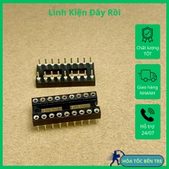 Đế cắm IC 18 chân DIP-18 18P 18PIN chân đồng hàng tốt