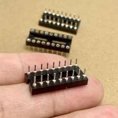 Đế cắm IC 18 chân DIP-18 18P 18PIN chân đồng hàng tốt