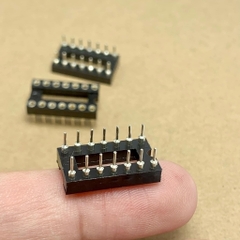 Đế cắm IC 14 chân DIP-14 14P 14PIN chân đồng hàng tốt