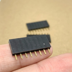 Đế cắm lượt cái đơn 2.54MM 8P