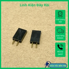 Đế cắm lượt cái đơn 2.54MM 2P 2 chân