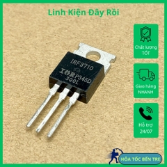 2 cái IRF3710 IRF3710PBF 3710 MOSFET 100V 57A kênh N TO-220