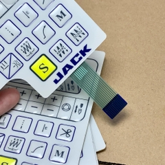 Miếng dán bàn phím màn hình máy may 1 kim JACK BRUCE QIXING PS vàng