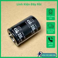 2 cái tụ điện hóa phân cực 450V330uF 330uF 450V 30x45mm NIPON CHEMI-CON KMH