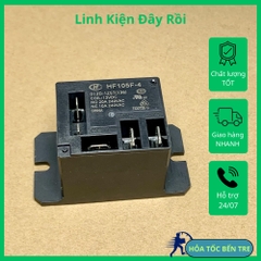 JQX-105F-4-012D-1ZS HF105F-4-012D-1ZST RELAY ROLE 240VAC 20A cuộn dây 12VDC 5 chân