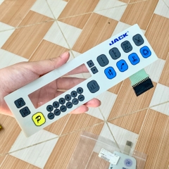 Miếng dán bàn phím màn hình máy may 1 kim QIXING JACK BRUCE SHUNFA BAOYU