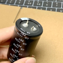 Tụ điện hóa 470uF 450V 450V470uF LM 105 hãng AISHI 30x50mm