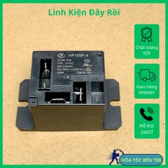 JQX-105F-4-012D-1HS HF105F-4-012D-1HS  RELAY ROLE 240VAC 30A cuộn dây 12VDC 4 chân