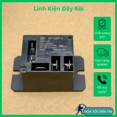 JQX-105F-4-220A-1HS HF105F-4-220A-1ZS RELAY ROLE máy nước nóng 220VAC 30A 5 chân