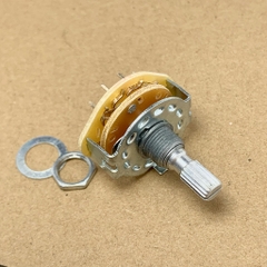 2 cái công tắc xoay RS25 11 chế độ đầu núm vặn 6mm