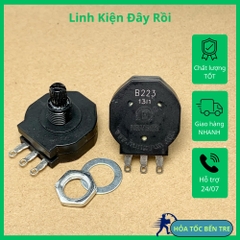 2 cái biến trở chiết áp volume máy hàn NRVS28 B223 22KR 22Kohm 3 chân đơn